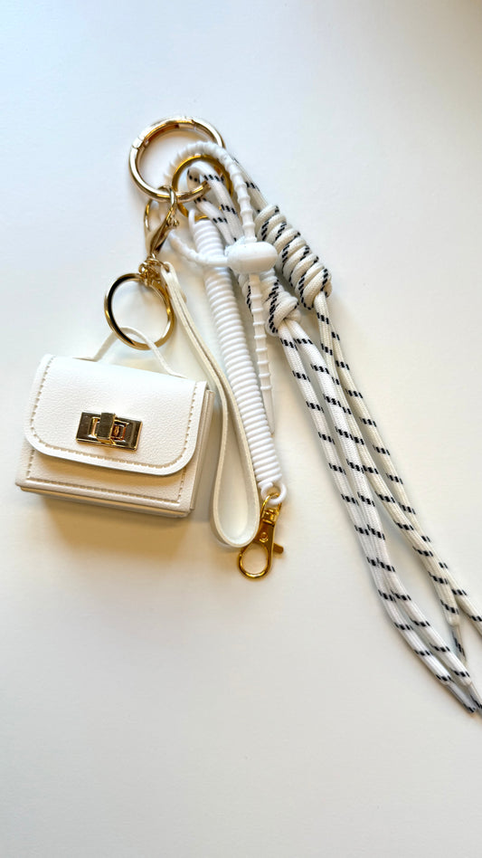 Bagcharm mini bag - wit