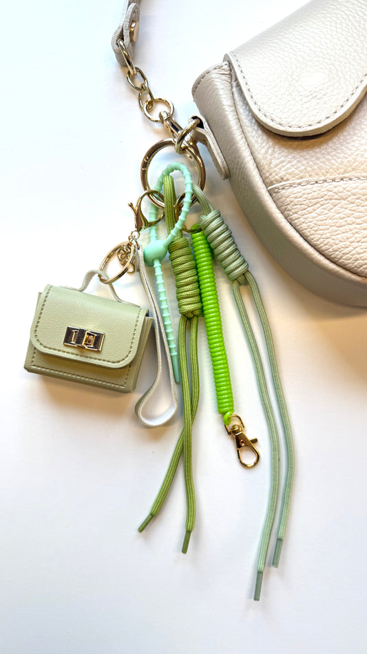 Bagcharm mini bag - groen