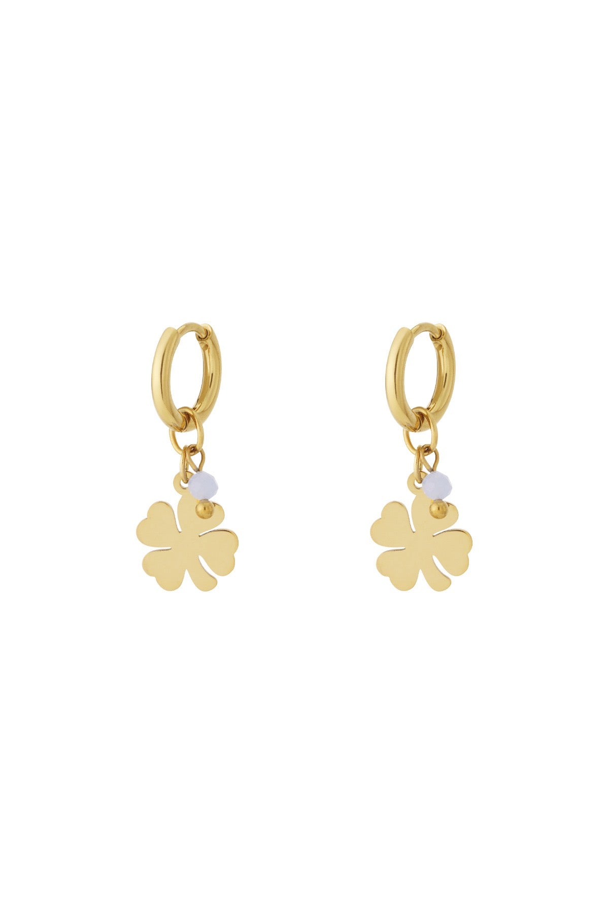 Oorbellen Lucky girl - Blauw