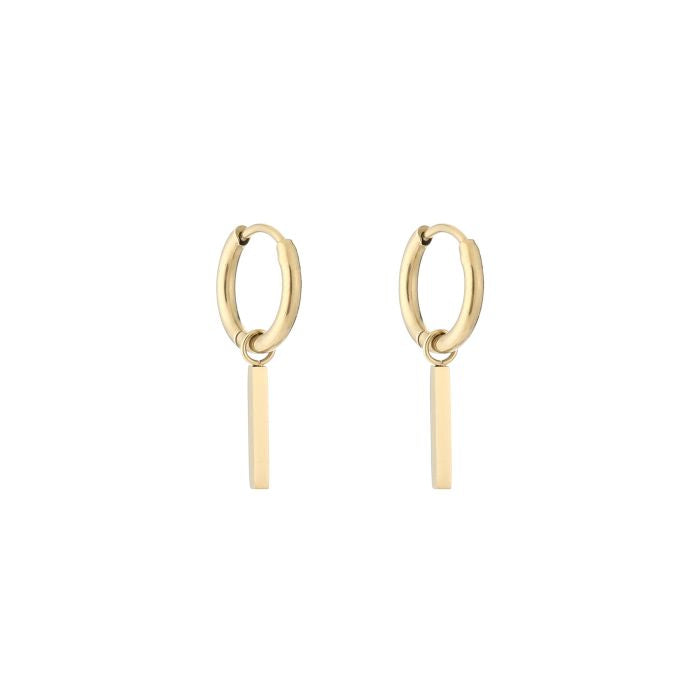 Oorbellen minimal bar