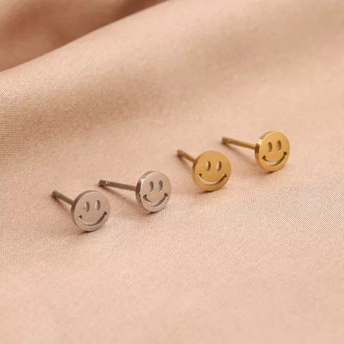 Ear-studs Smiley