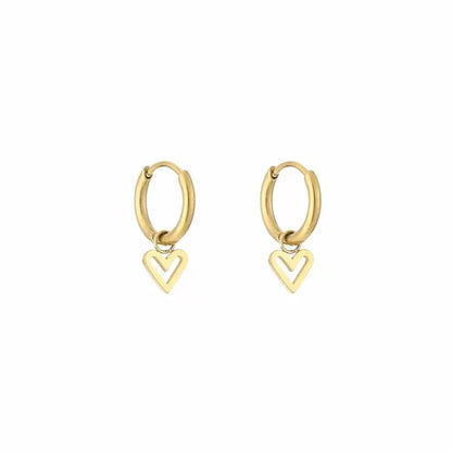 Oorbellen Playfull mini heart
