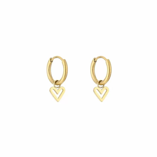 Oorbellen Playfull mini heart