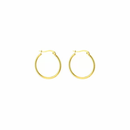 Oorbellen basic hoop