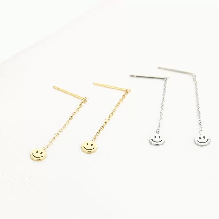 Oorbellen hanging Smiley