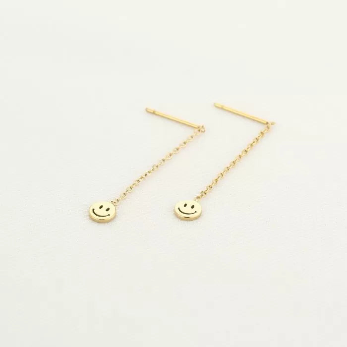 Oorbellen hanging Smiley