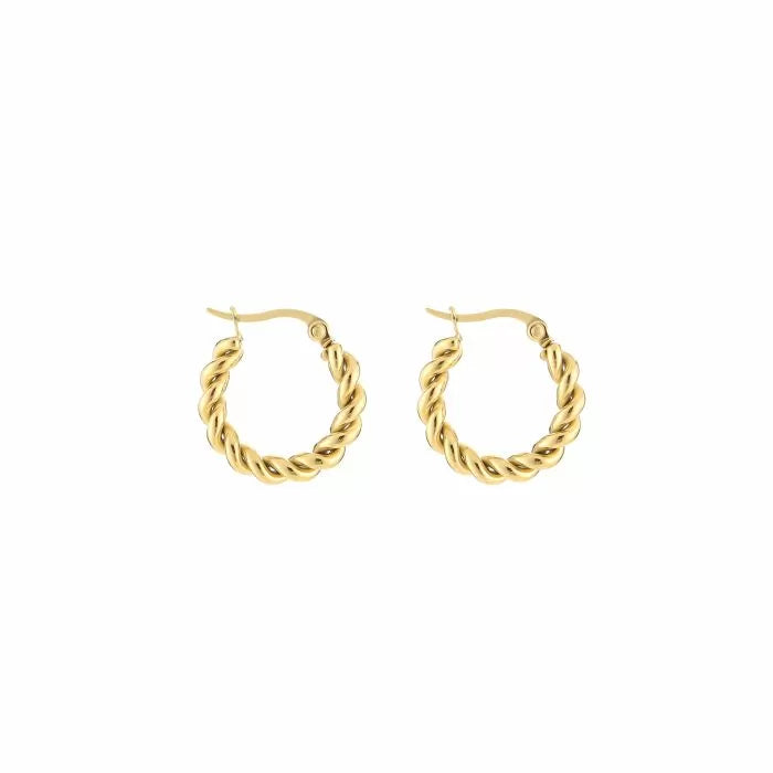 Oorbellen Twisted Hoop
