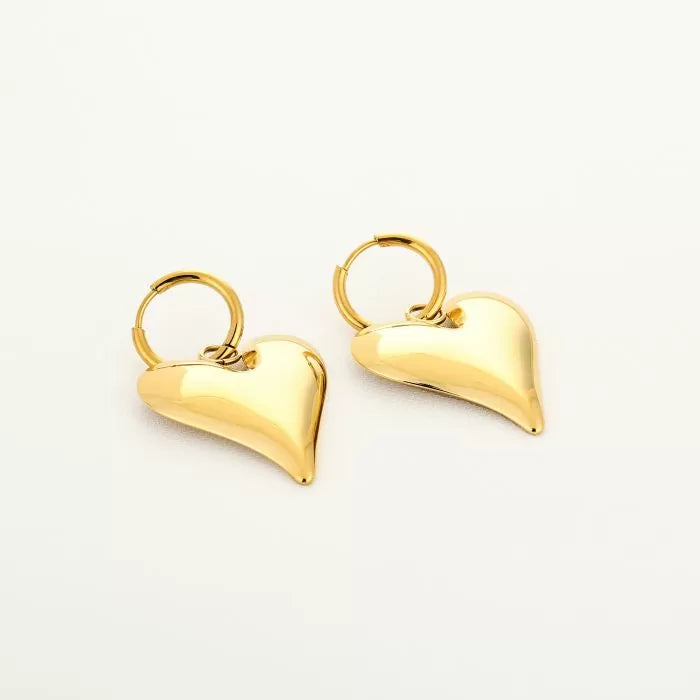 Oorbellen XL heart