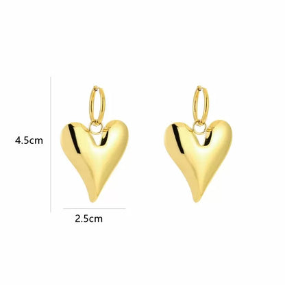 Oorbellen XL heart