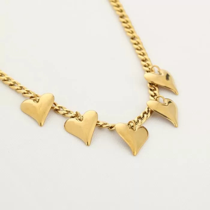 Ketting statement hearts
