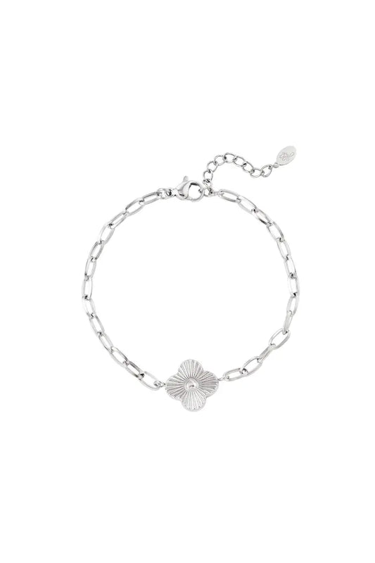 Armband link flower