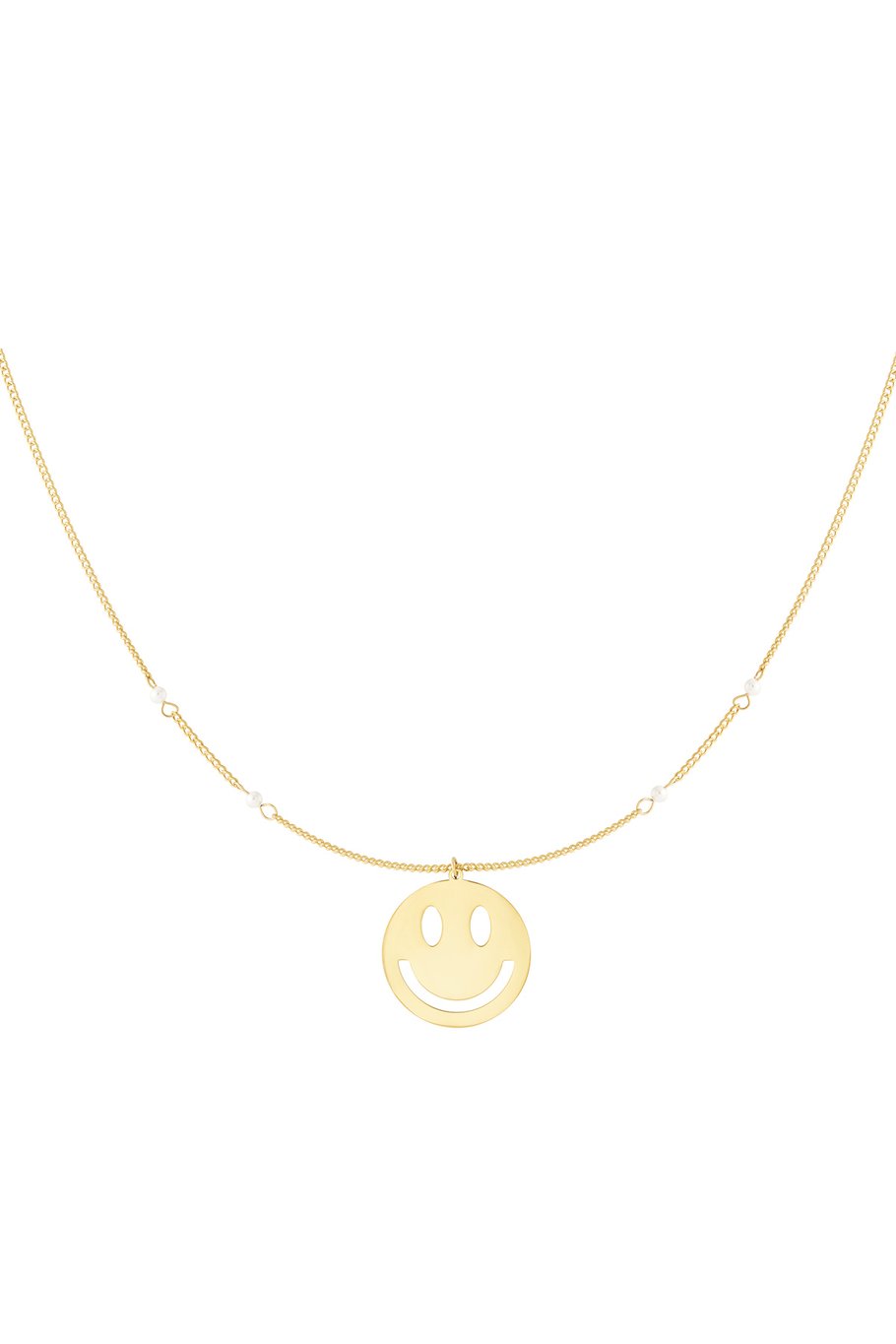 Ketting Smiley Pearl