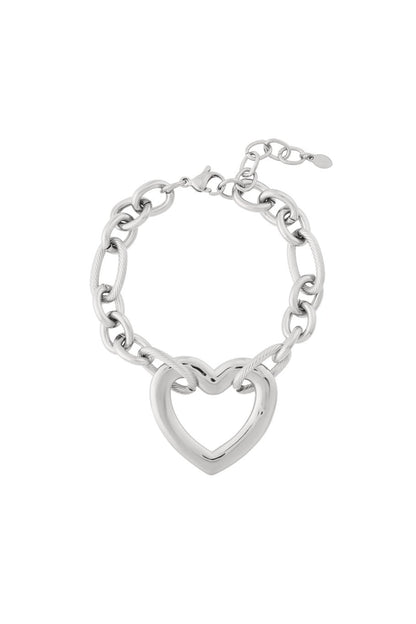 Armband Heart Link