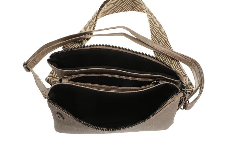 Tasje New York Dark Taupe