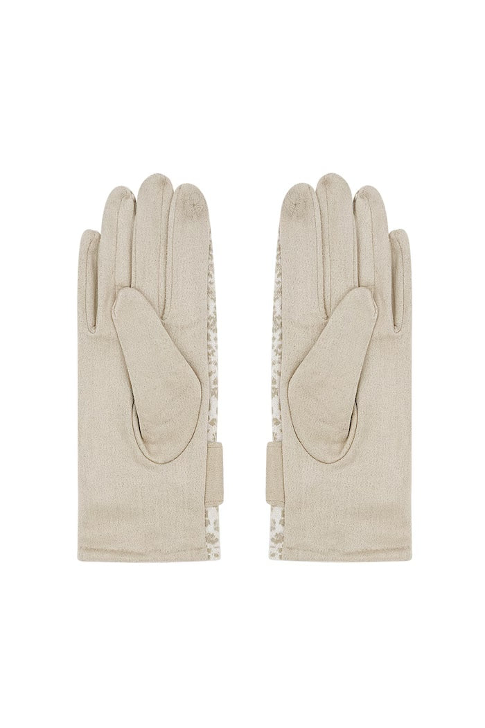 Handschoenen Leopard chic - Licht