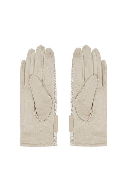 Handschoenen Leopard chic - Licht