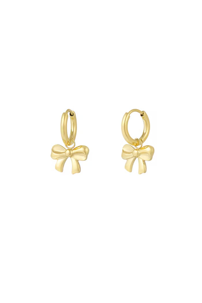 Oorbellen Simple Bow