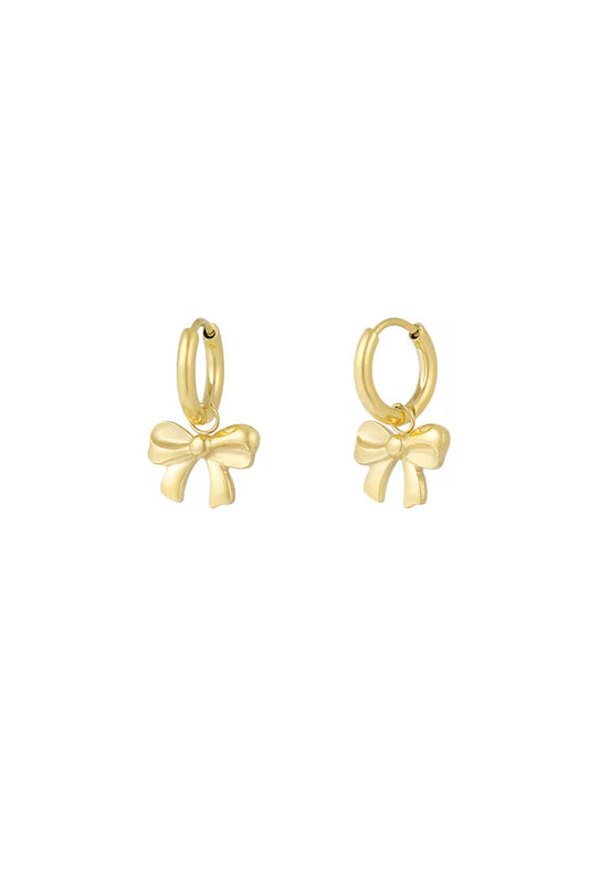 Oorbellen Simple Bow